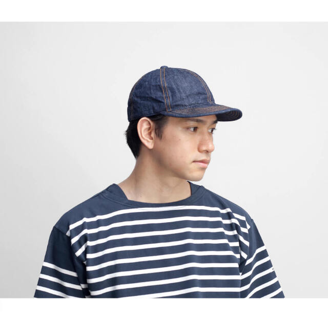 【新品】ハイヤー セルビッジデニム キャップ インディゴ HIGHER】SELVEDGE DENIM CAP ハイヤー セルヴィッジデニムキャッ