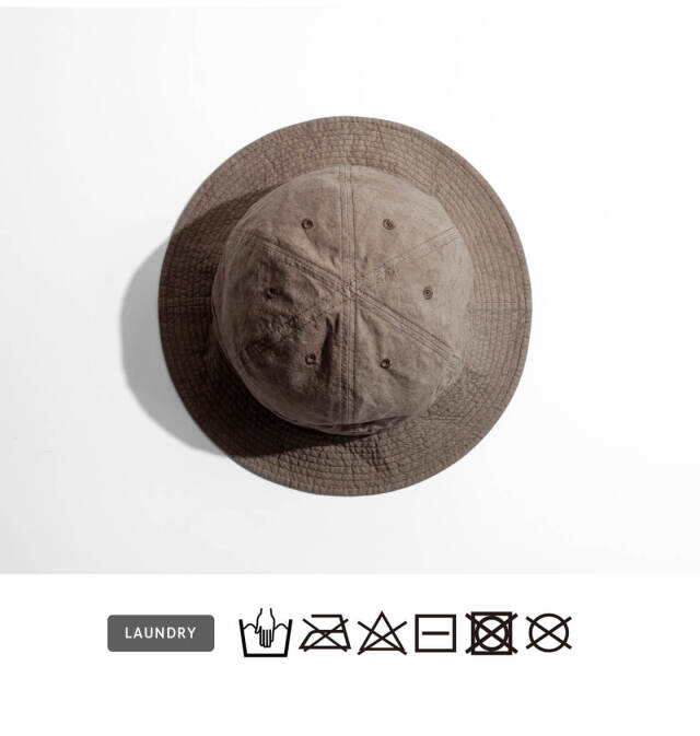 HIGHER ハイヤー 綿麻ウェザー 6パネルハット 帽子 日本製 メンズ