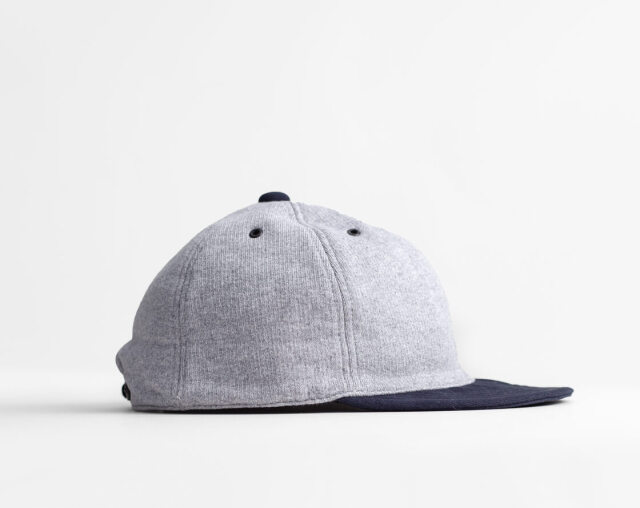 HIGHER ハイヤー スウェット×アーミーチノブリム キャップ 帽子 日本製