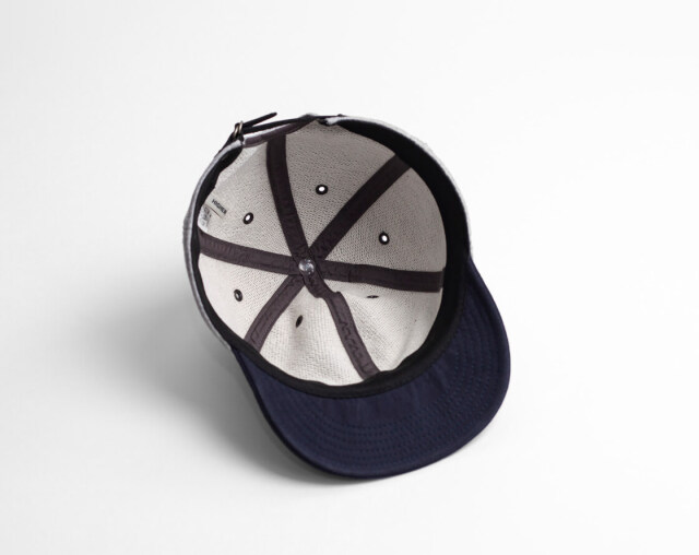 HIGHER ハイヤー スウェット×アーミーチノブリム キャップ 帽子 日本製