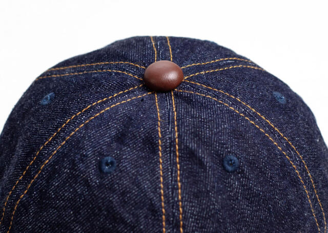 【新品】ハイヤー セルビッジデニム キャップ インディゴ 新品】ハイヤー セルビッジデニム キャップ インディゴ