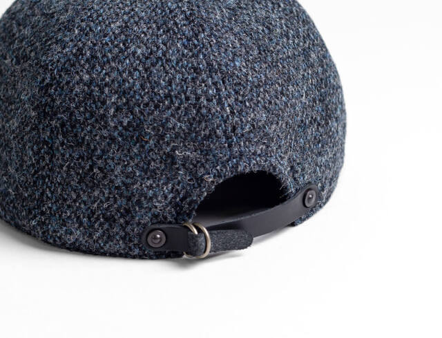 HIGHER ハイヤー ハリスツイード ウールオートミール キャップ 帽子