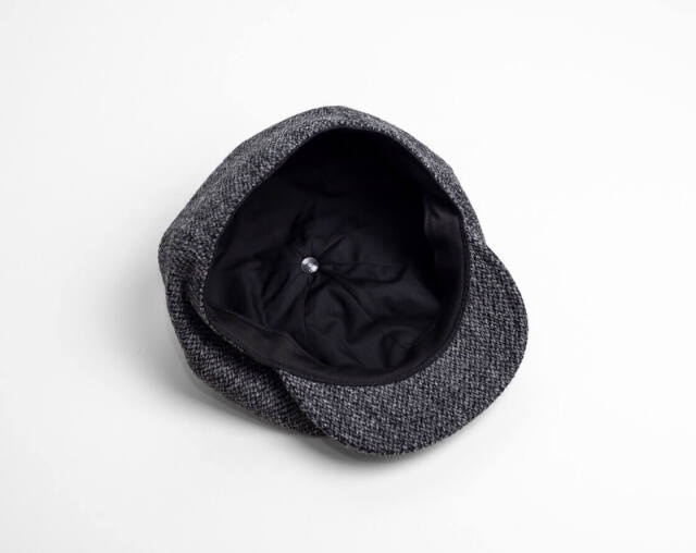 HIGHER ハイヤー ハリスツイード ウールオートミール キャスケット