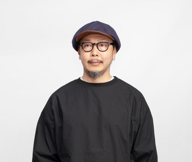 HIGHER ハイヤー ヴィンテージダック×本革レザーブリム キャスケット