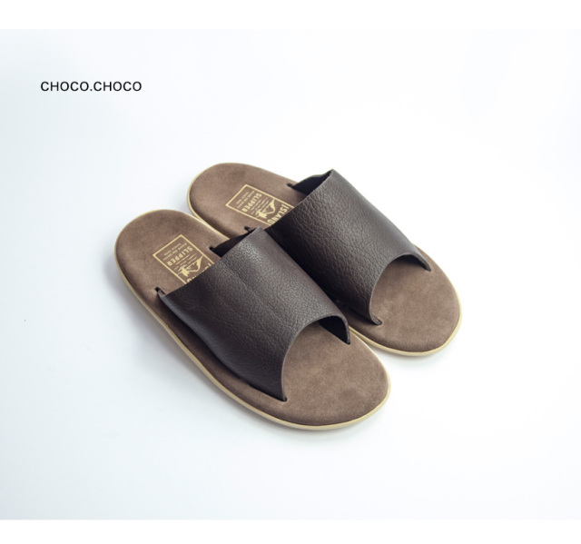 island slipper アイランドスリッパ レザー ブラック　9 革　27 ISLAND SLIPPER サンダル 「SHIPS 別注」ISLANDSLIPPER: クロス