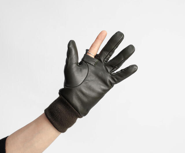 DENTS デンツ SPEYSIDE 撥水ヘアシープレザー シューティンググローブ