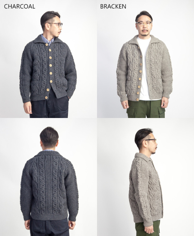 INVERALLAN インバーアラン 3A Naturally Neutral ハンドニットウール  