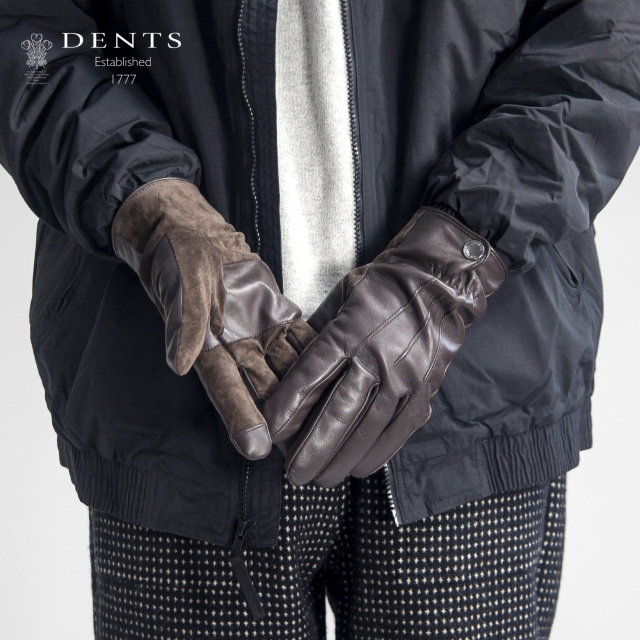 【美品】　デンツ　DENTS 黒 ファー　レザー手袋 1777年設立 美品】 デンツ DENTS 黒 ファー レザー手袋 1777年設立 小物