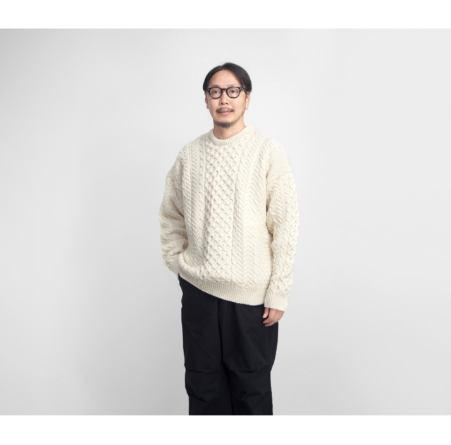 Aran Woollen Mills アランウーレンミルズ メリノウール100