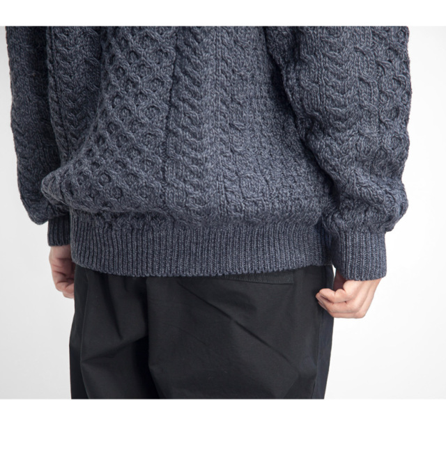 アランウーレンミルズ Aran Woollen Mills A823 ニット セーター MERINO ウール アランニット 爆買 aran WOOLLEN MILLS アランウーレンミルズ Aran Woollen Mills
