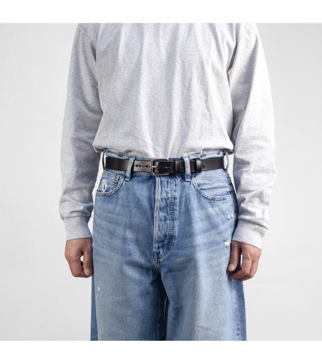 HARDY & SONS ハーディー＆サンズ ブライドルレザー ベルト 本革