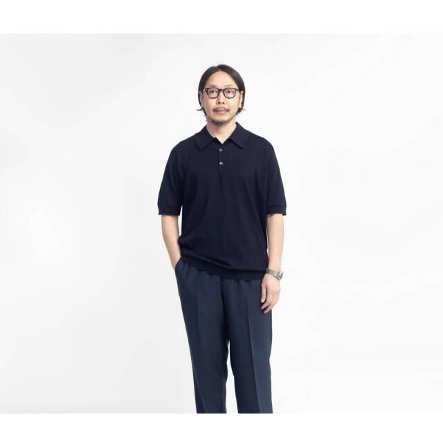 JOHN SMEDLEY ジョンスメドレー ISIS 半袖ニットポロシャツ 30G
