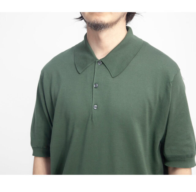 JOHN SMEDLEY ジョンスメドレー ISIS 半袖ニットポロシャツ 30G
