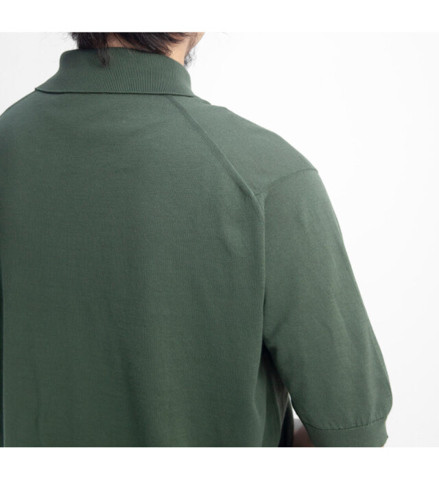 JOHN SMEDLEY ジョンスメドレー ISIS 半袖ニットポロシャツ 30G シー