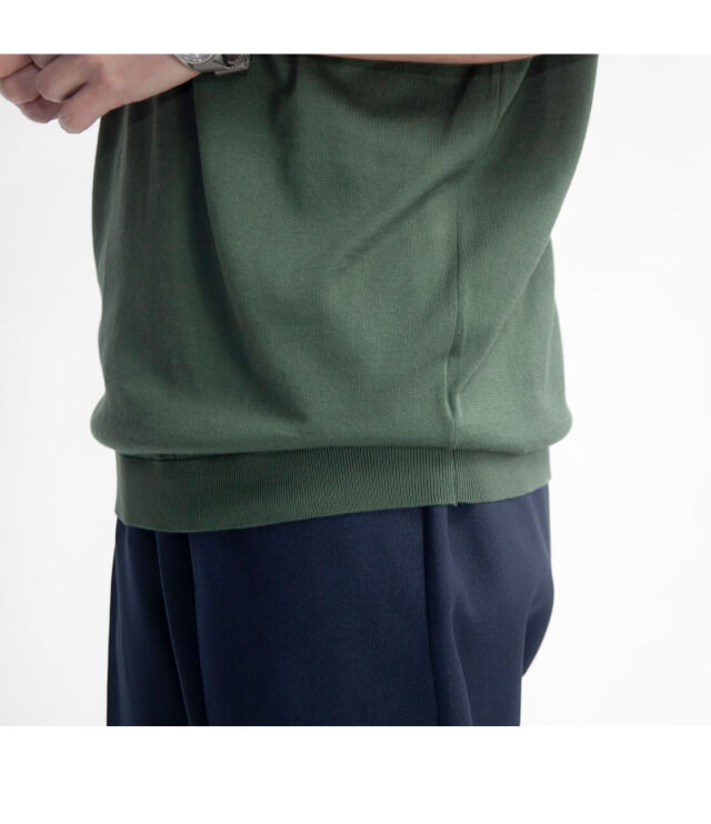 JOHN SMEDLEY ジョンスメドレー ISIS 半袖ニットポロシャツ 30G シー