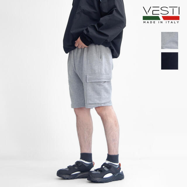 VESTI ベスティ スウェット カーゴショートパンツ Billy Bermuda メンズ