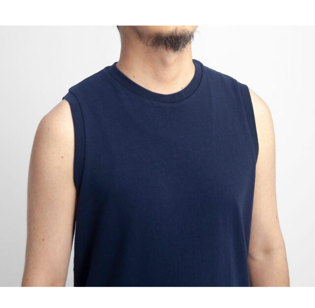 Kepani ケパニ ラフィー天竺 ノースリーブTシャツ SLEEVELESS T 日本製