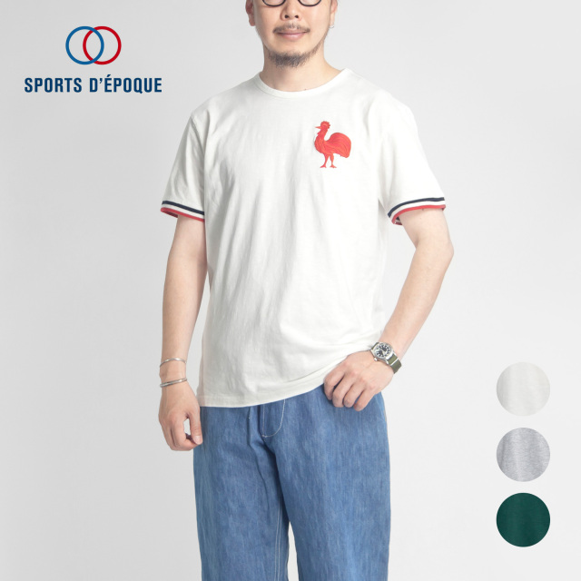 SPORTS D'EPOQUE スポーツデポック FIRST ROOSTER T-SHIRT ファースト