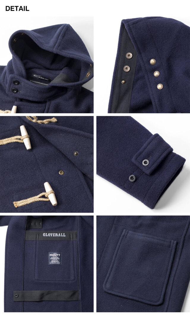 GLOVERALL グローバーオール MONTY モンティ ダッフルコート