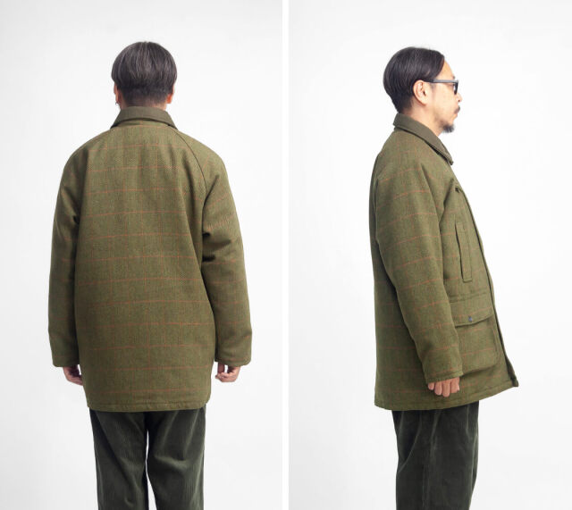 ROCKALL ロックオール SHOOTING ウールツイード 中綿 ハンティング