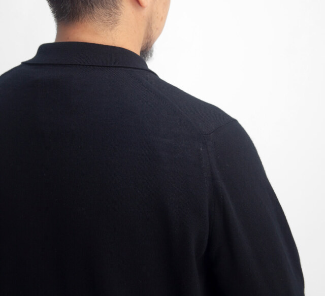 JOHN SMEDLEY ジョンスメドレー TIBOR ニットシャツカーディガン