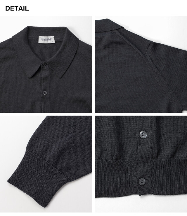JOHN SMEDLEY TIBOR 24G EASY FIT カーディガン JOHN SMEDLEY ジョンスメドレー TIBOR ニットシャツカーディガン
