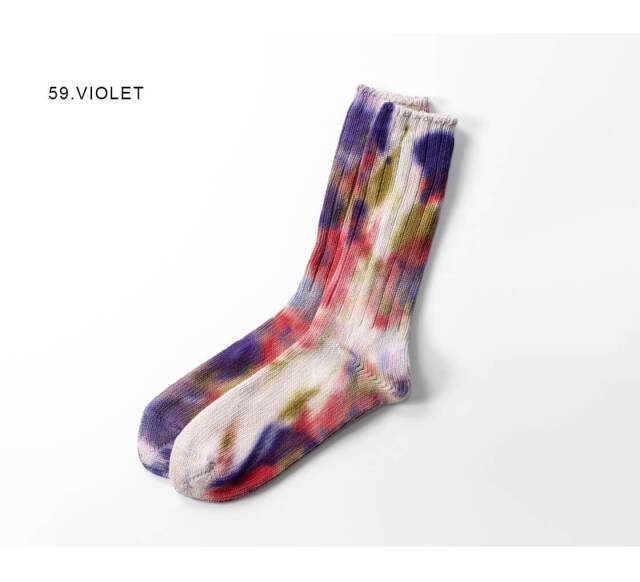 AnonymousIsm アノニマスイズム ダッシュダイ クルーソックス 日本製