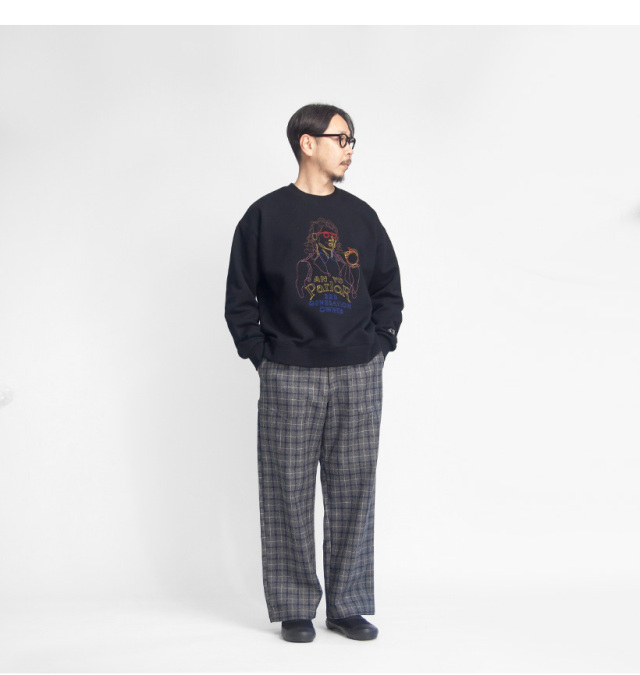 FRUIT OF THE LOOM フルーツオブザルーム AN YO TAILOR 刺繍トレーナー スウェット メンズ FRUIT OF THE LOOM フルーツオブザルーム AN YO TAILOR 刺繍トレーナー スウェット メンズ