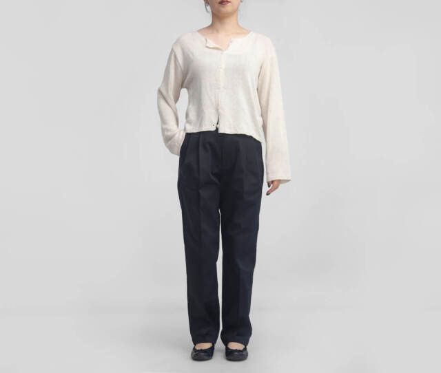 【ホワイト】TCツイルテーパードパンツ <LADIES LINE> (LADIES) Dickies ディッキーズ テーパードパンツ 2タック TCツイル レディース