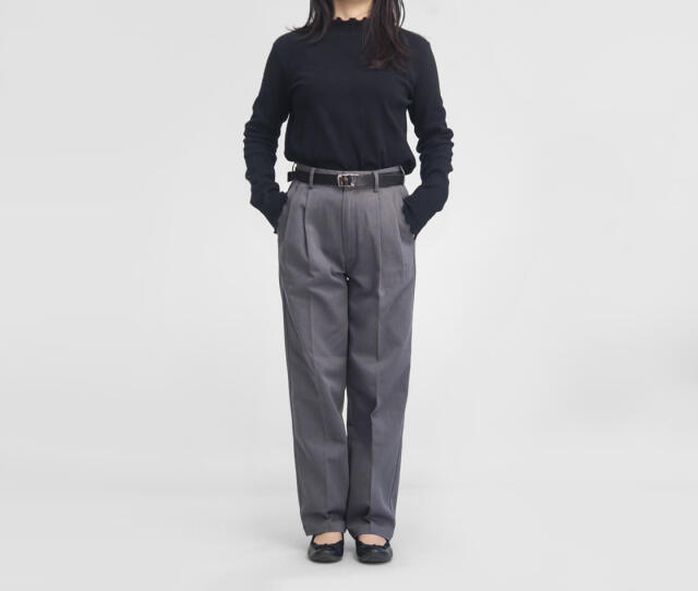 Dickies ディッキーズ テーパードパンツ 2タック TCツイル レディース