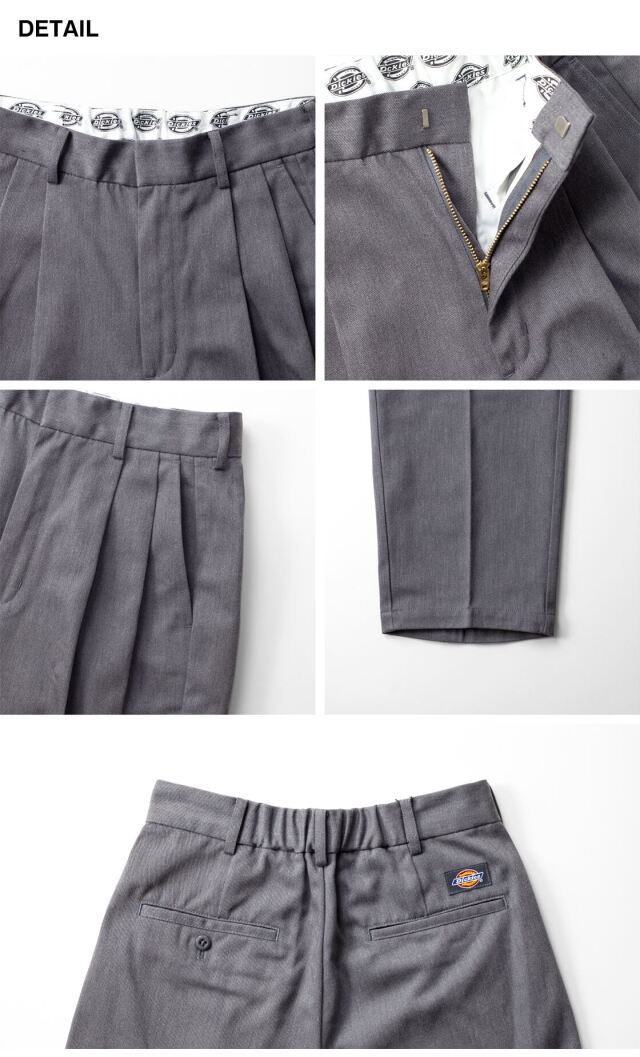 Dickies ディッキーズ テーパードパンツ 2タック TCツイル レディース