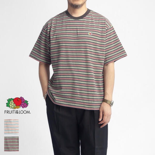 FRUIT OF THE LOOM フルーツオブザルーム ピーチ起毛天竺 ナローマルチ