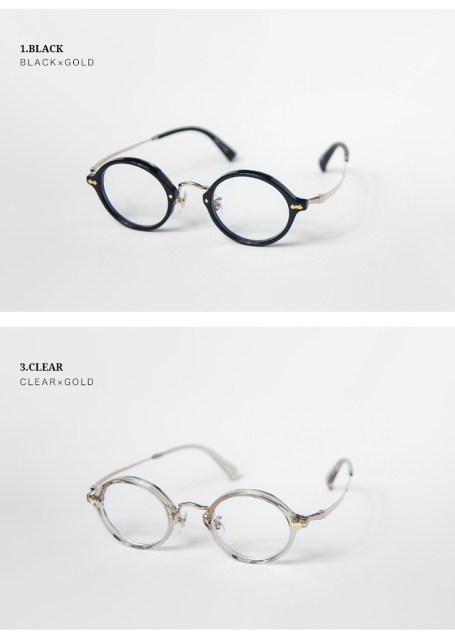 丹羽雅彦 THE291 NM-141 コンビ ラウンドフレーム 丸めがね 日本製  