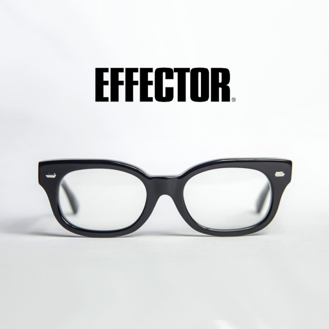 EFFECTOR エフェクター fuzz ファズ ウェリントン メガネ 伊達 度付き