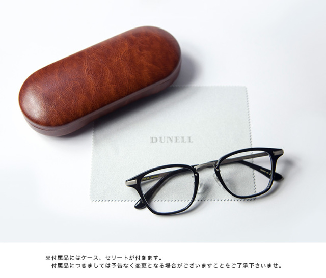 DUNELL High Quality デュネル ウェリントン 格子柄 セルロイド