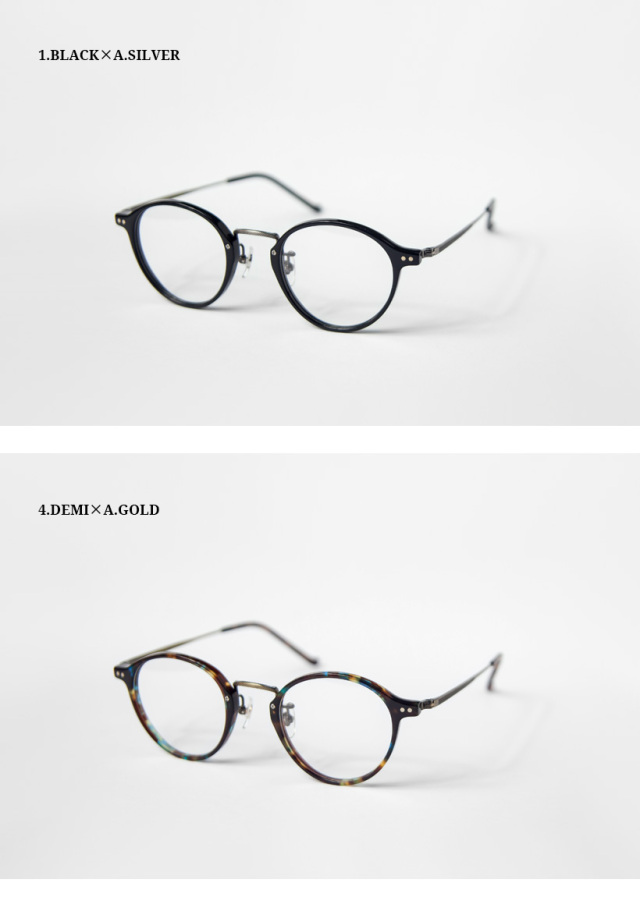 DUNELL High Quality デュネル コンビネーション ボストンフレーム