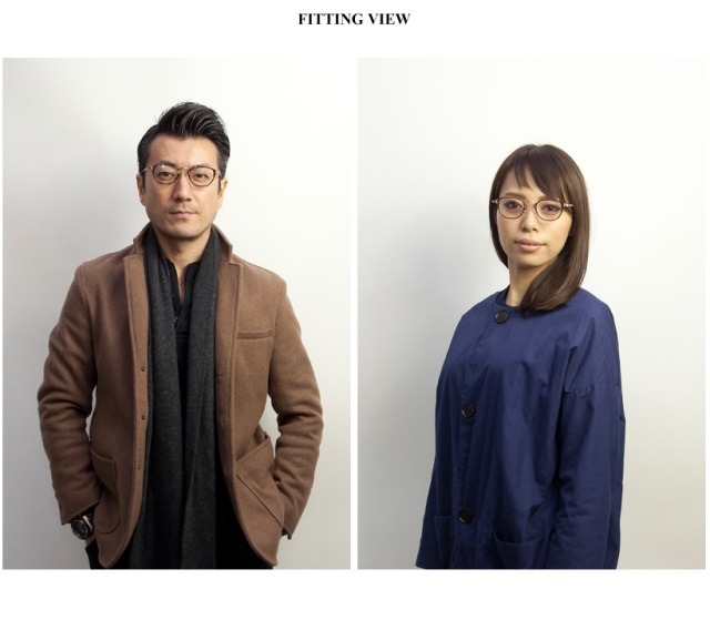 【越前國甚六作】甚ノ拾六　メガネ 越前國甚六作 サーモントフレーム コンビネーション JN-095 甚ノ九拾五