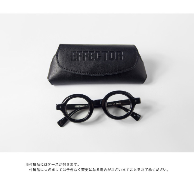 EFFECTOR エフェクター liquid リキッド ラウンドフレーム メガネ 伊達  