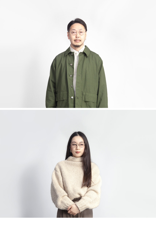内藤熊八作 N104 C5（KHAKI） サングラス仕様 内藤熊八作 ボストンフレーム コンビネーション N-403 日本製