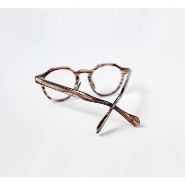 内藤熊八作 ボストンフレーム クラウンパント N-106 日本製 鯖江