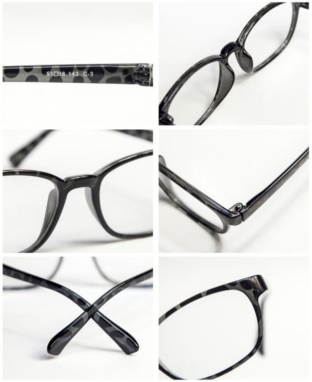 DIROSH ディロッシュ ウェリントン スクエア 軽量 メガネ 度付き 伊達