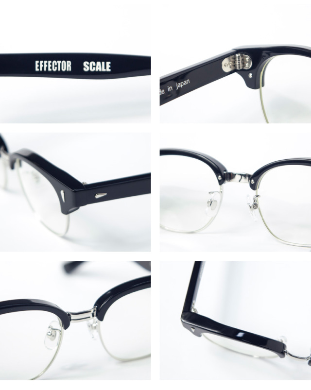 EFFECTOR エフェクター SCALE スケール サーモント ブロウ メガネ 伊達