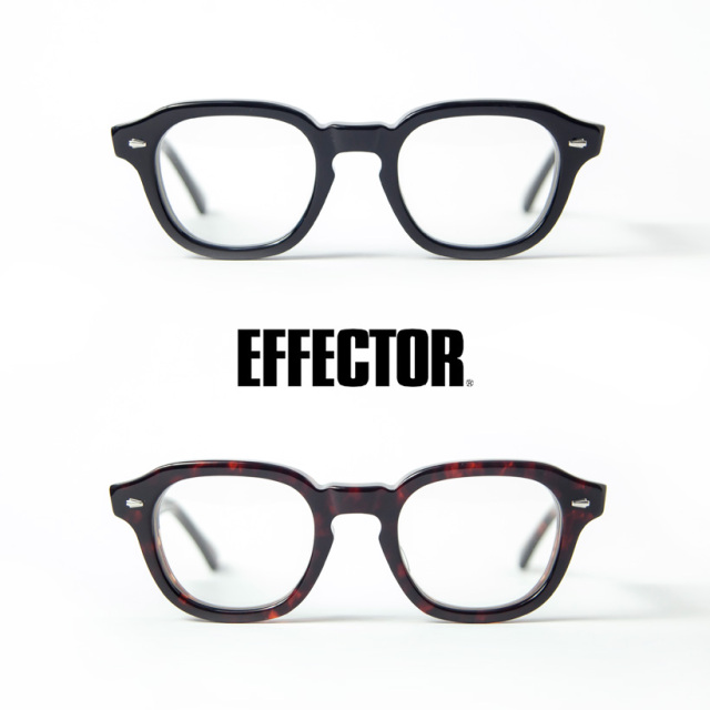 国内正規品 EFFECTOR エフェクター メガネ シャウト SHOUT-BK