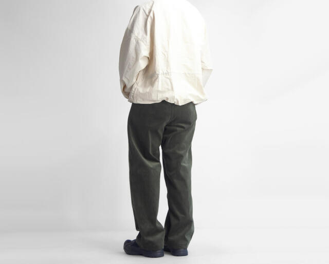 have a good day ハブアグッドデイ コーデュロイ タックパンツ ワイド