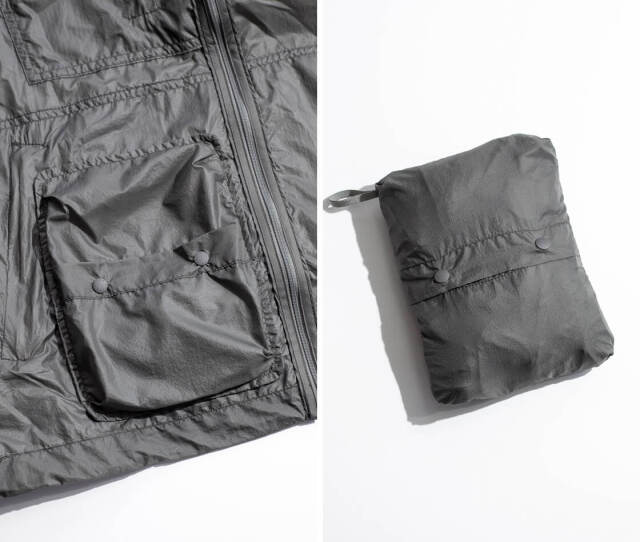 NANGA ナンガ マイクロリップナイロン SHEER JACKET シアージャケット