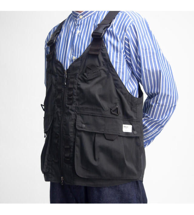 NANGA ナンガ ヒノックリップストップユーティリティベスト メンズ