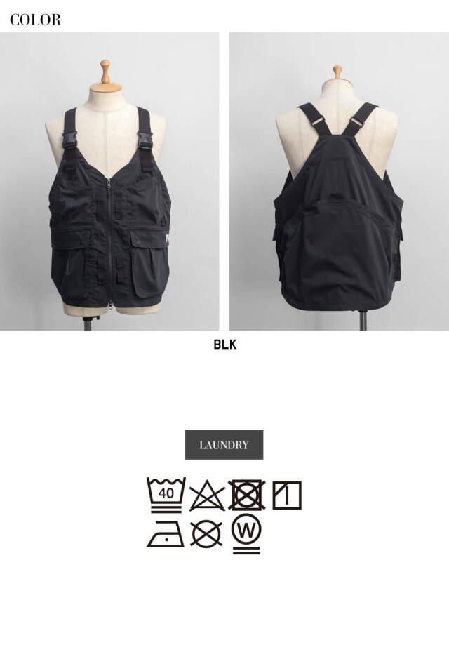 NANGA ナンガ ヒノックリップストップユーティリティベスト メンズ