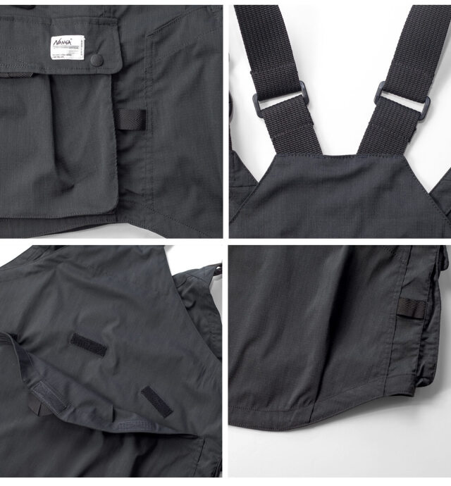 NANGA ナンガ ヒノックリップストップユーティリティベスト メンズ