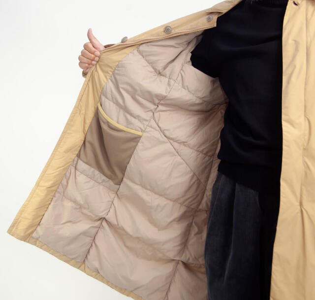 NANGA ナンガ ダウン バルカラーコート DOWN BAL COLLAR COAT メンズ