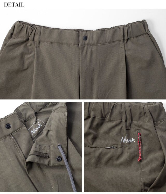 最終値下げ　NANGA DotAir COMFY タックテーパードパンツ　L NANGA DotAir COMFY タックテーパードパンツ L - メルカリ